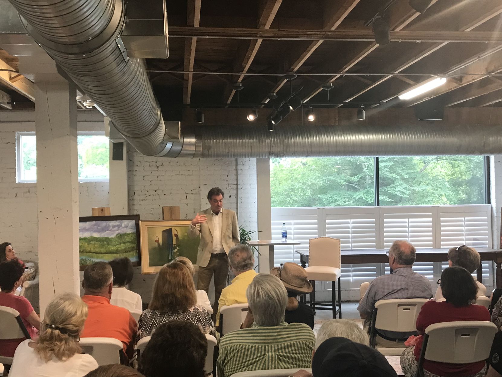 Charlie Hurt book signing held at Reid Street Gallery